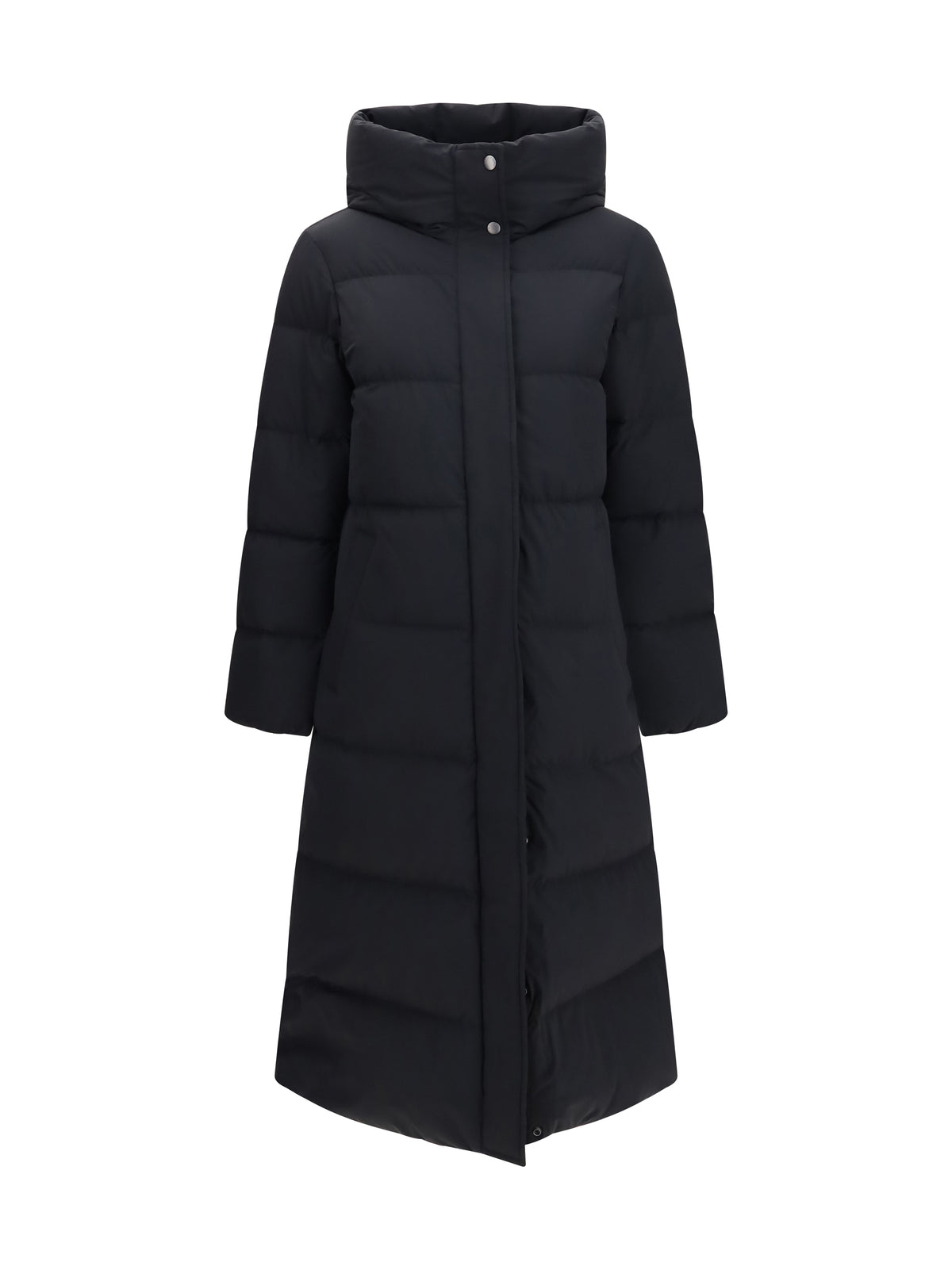 Woolrich Madison quilted Matt Stretch Nylon Puffer Jacket - Black