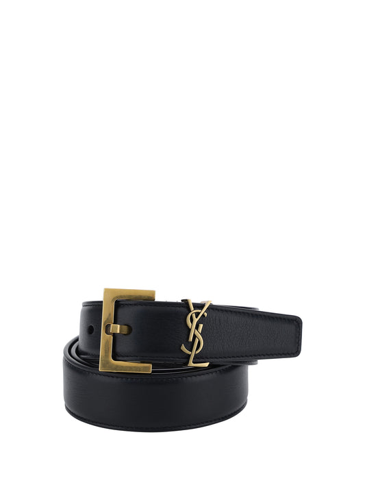 SAINT LAURENT Leather Belt