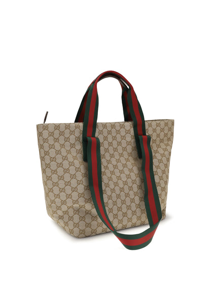 GUCCI Small GG motif Tote Bag