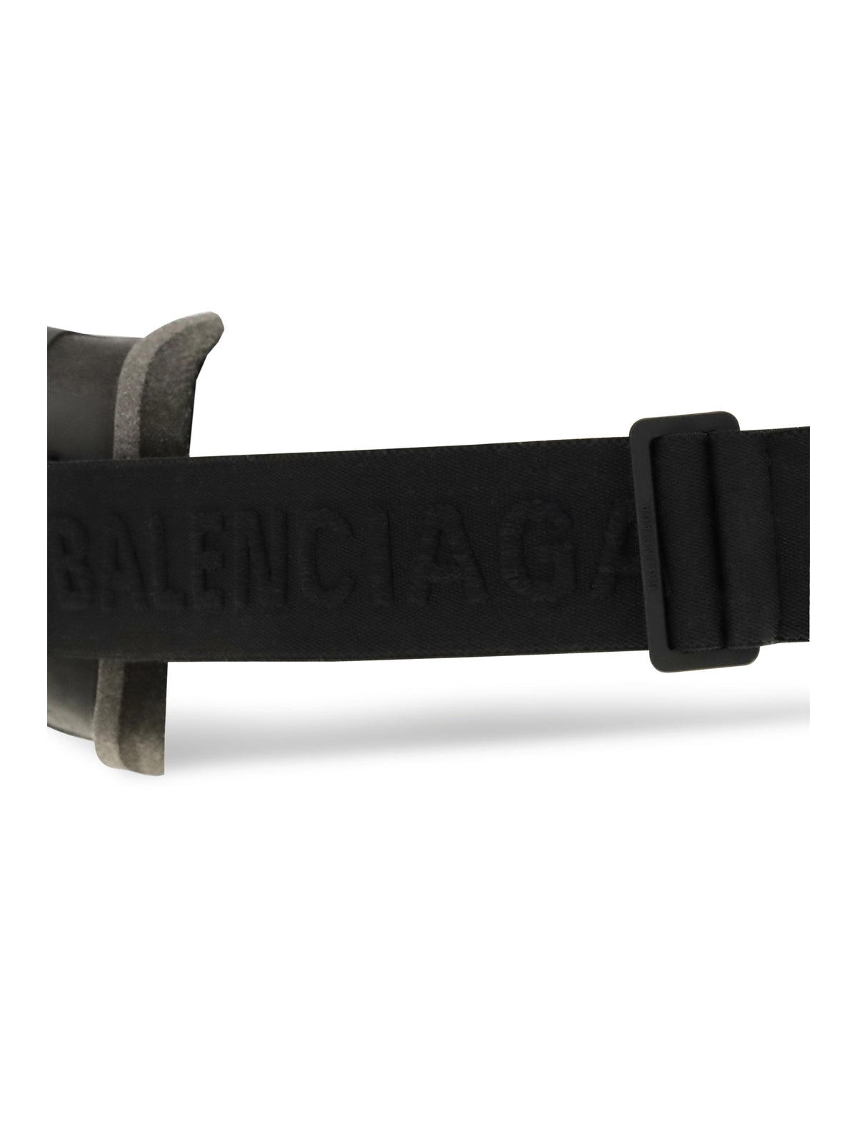 Balenciaga Mirrored Ski Mask Sunglasses - Black