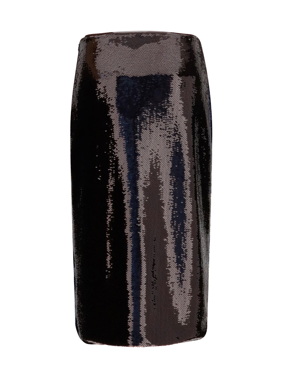 Tom Ford Sequin midi Skirt - Royal Blue + Brown