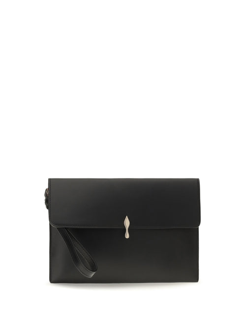 Christian Louboutin Bettina Leather Pouch - Black
