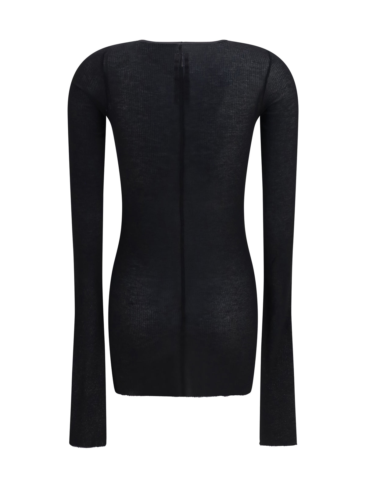 Rick Owens long-sleeve Top - Black