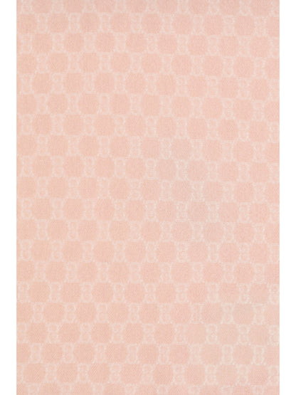 Gucci Wool Scarf for Girl - Pink/Ivory