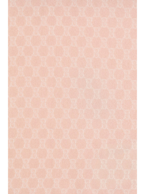 Gucci Wool Scarf for Girl - Pink/Ivory