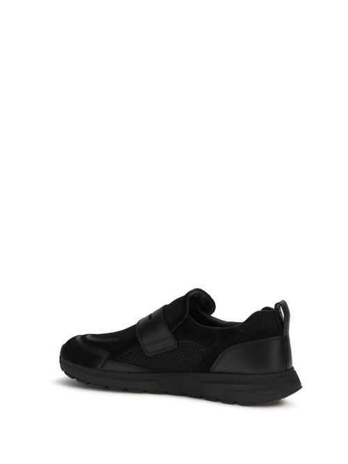 Prada Sport mesh Loafers - Black