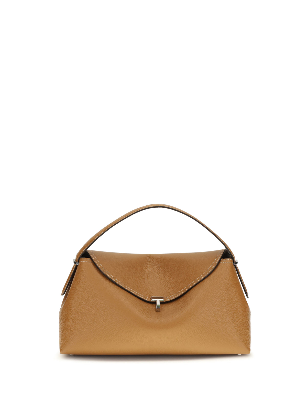 Toteme T-lock Handbag - Tan