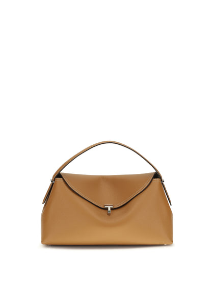 Toteme T-lock Handbag - Tan