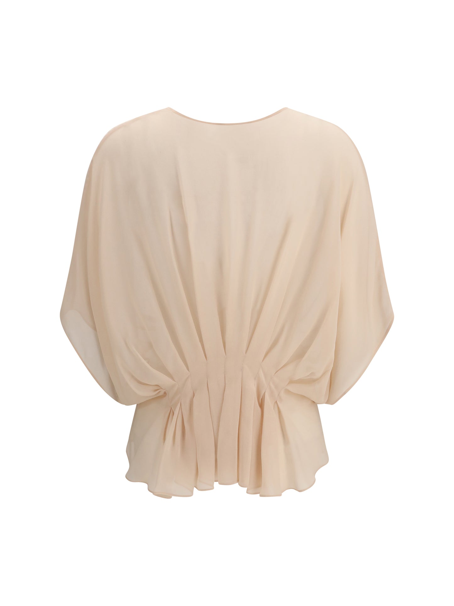 MAX MARA Cape-Style Silk Shirt