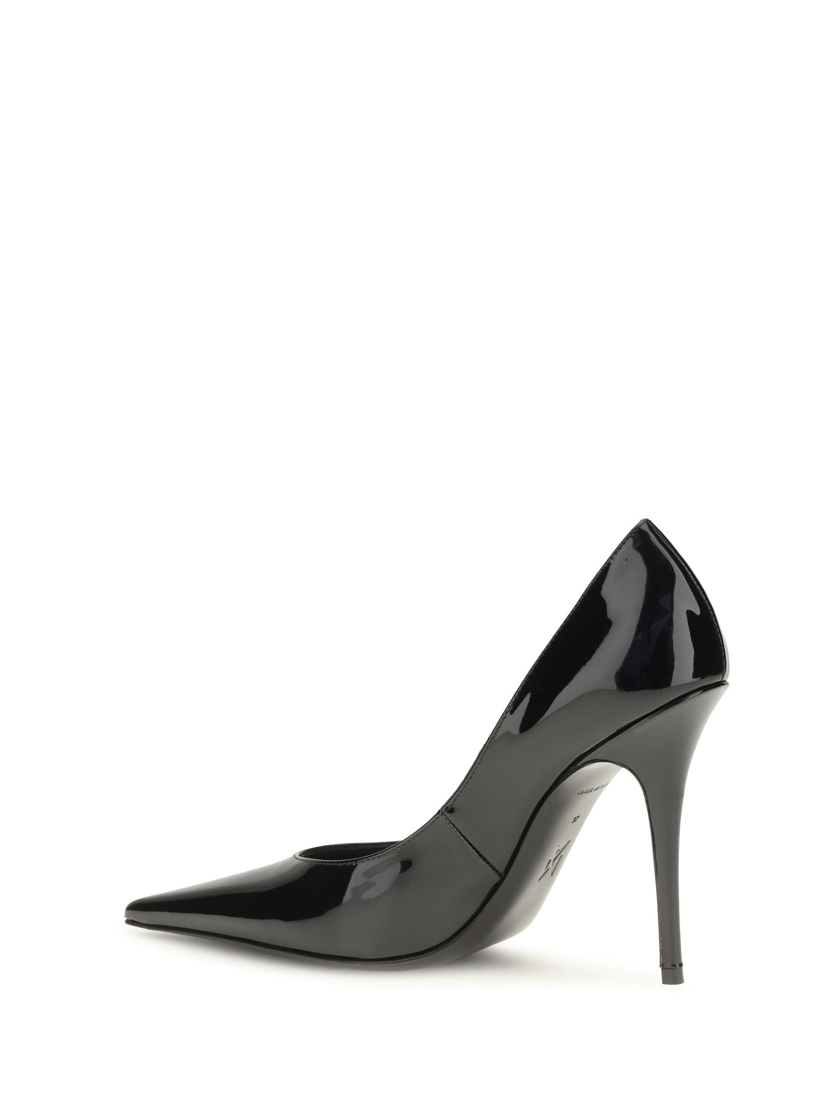 Amina Muaddi Anok Pump 2.0 - Black Patent