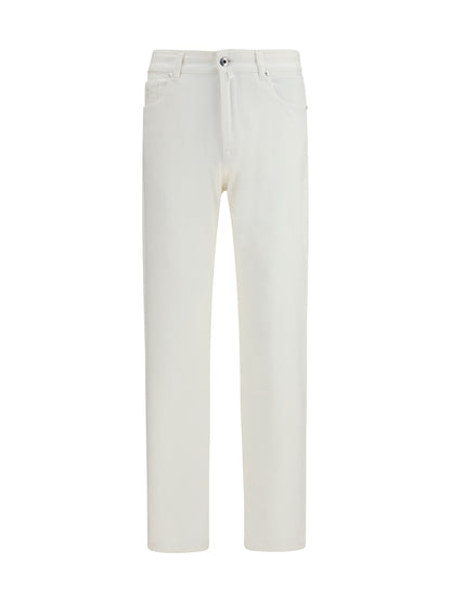 Moorer Milton-15 Jeans - White