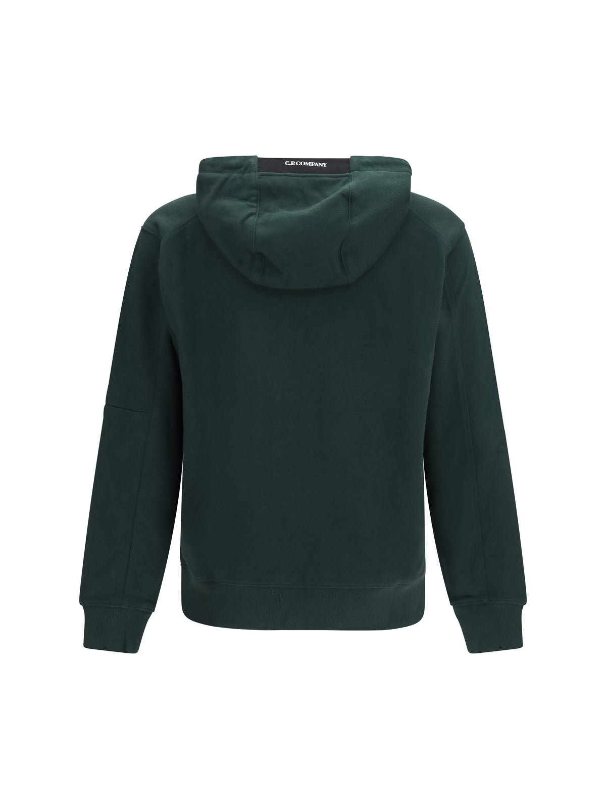 C.P. Company Diagonal-weave cotton fleece Hooded Sweatshirt - Ponderosa Pine