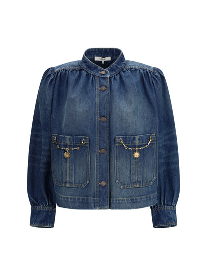 CHLOÉ Gathered high-neck Jacket
