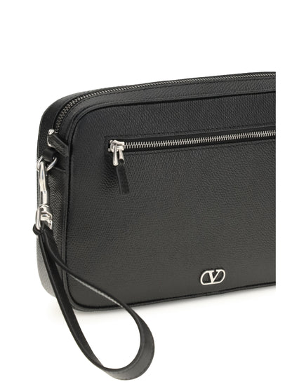 Valentino Garavani VLogo Signature Pouch - Black