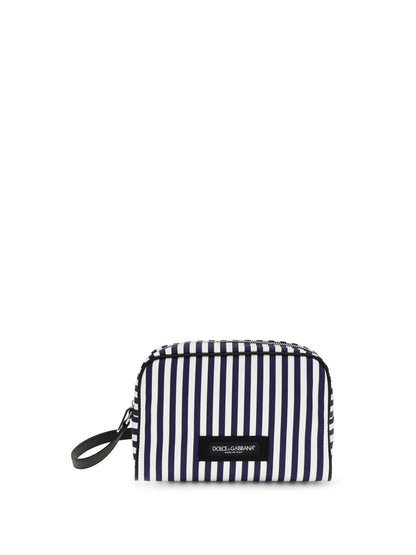 DOLCE & GABBANA Striped poplin Handbag