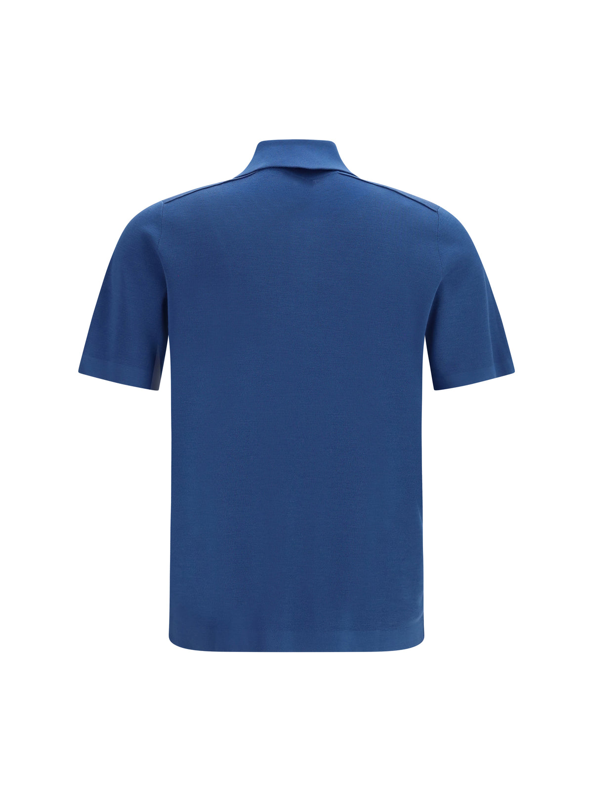 Burberry Knit Polo - Officers Blue