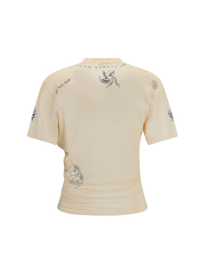 Balenciaga Cotton T-shirt - Ivory