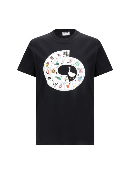 MOSCHINO Organic cotton jersey T-shirt