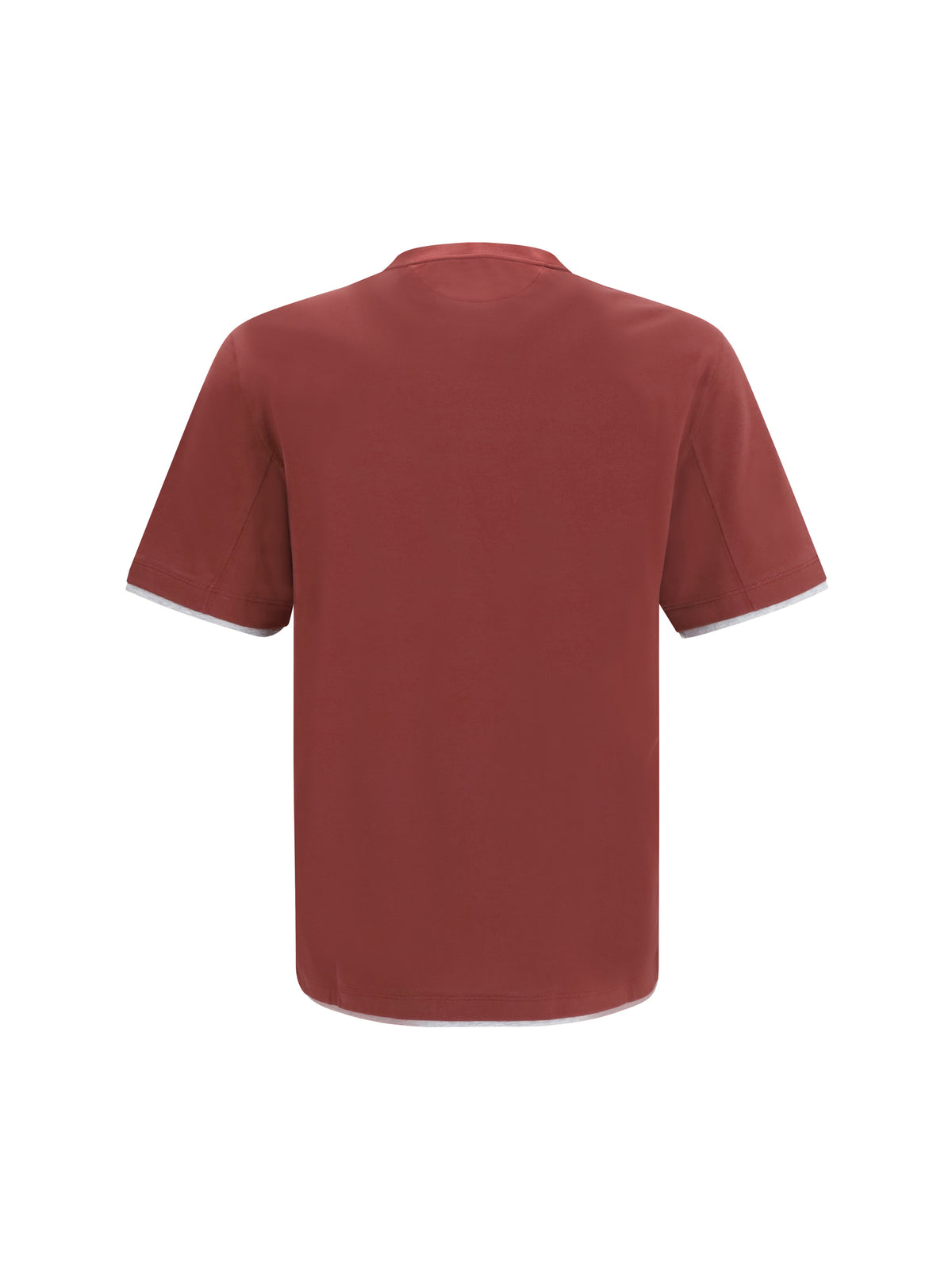 Brunello Cucinelli Cotton T-shirt - Lava