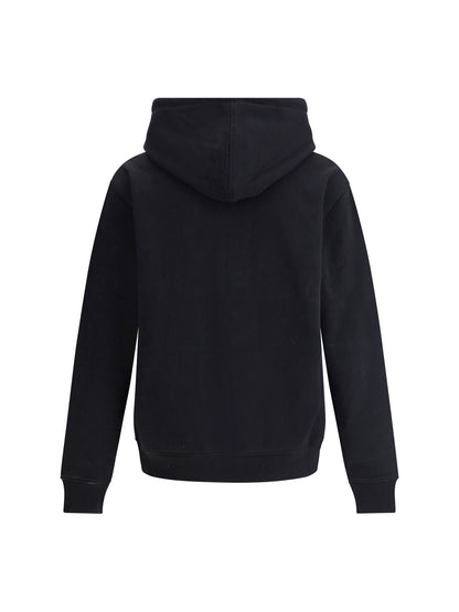 Ami Paris Logoed Hoodie - Noir