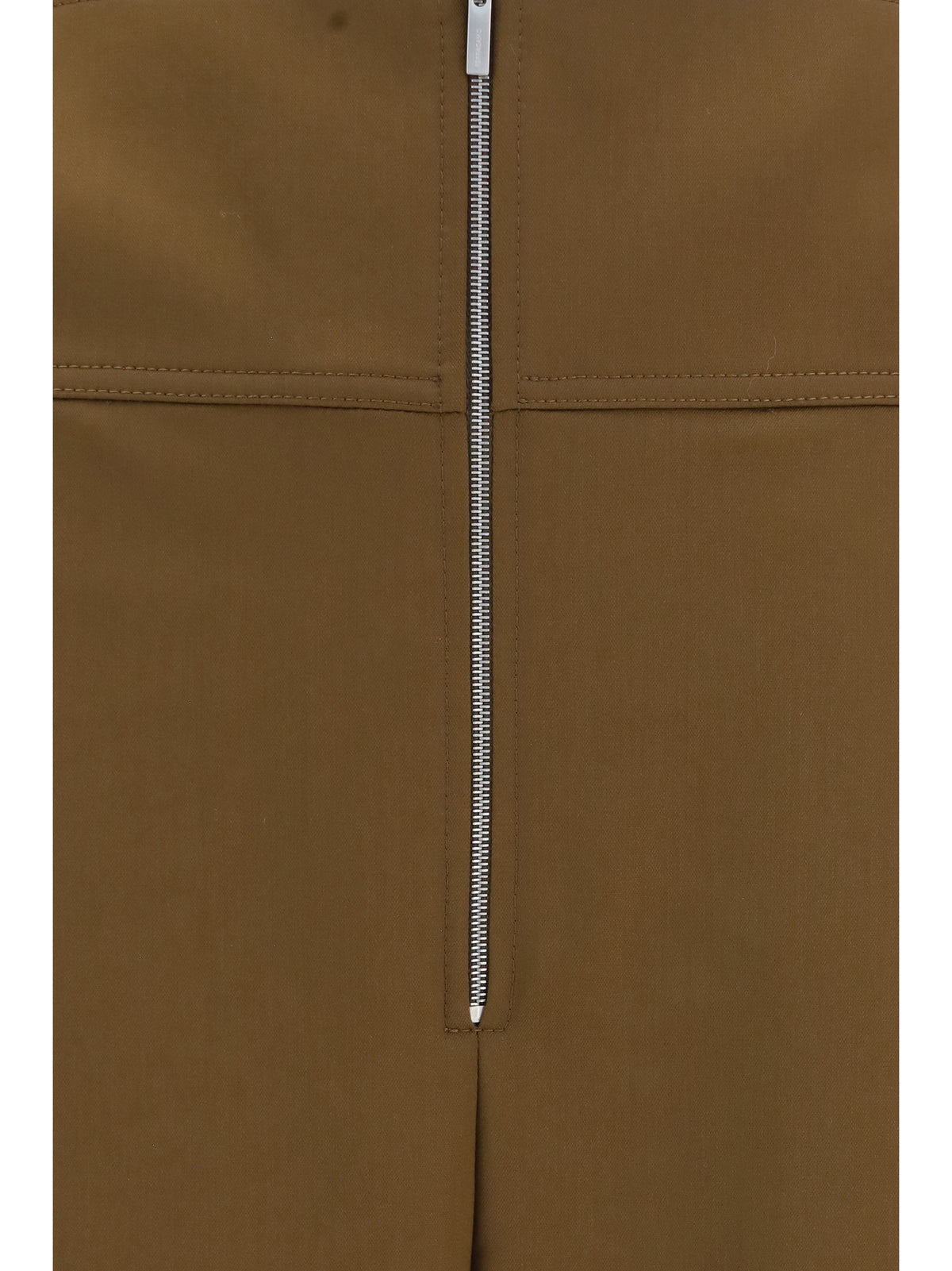 Ferragamo Wide balloon-fit zip Pants - Breen