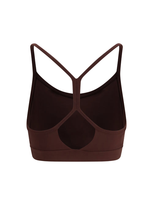 New Balance Essential Yoga Sports Bra - Cherry