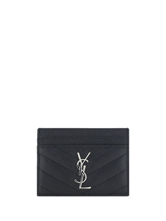 SAINT LAURENT Leather Cardholder