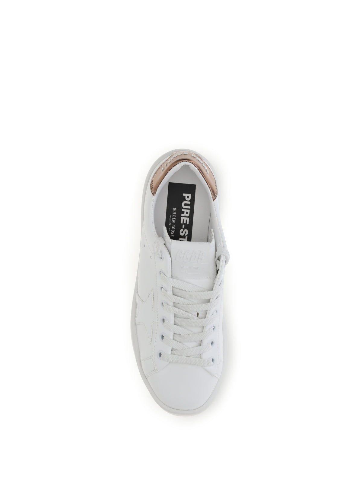 Golden Goose Pure Star Sneakers - White/Bronze