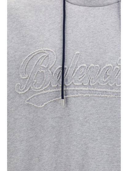 Balenciaga Three-layer Hoodie - Heather Grey