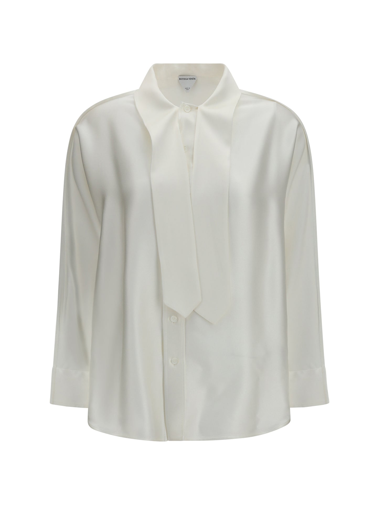 BOTTEGA VENETA Oversized fluid silk satin Shirt