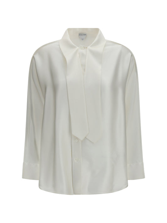 BOTTEGA VENETA Oversized fluid silk satin Shirt