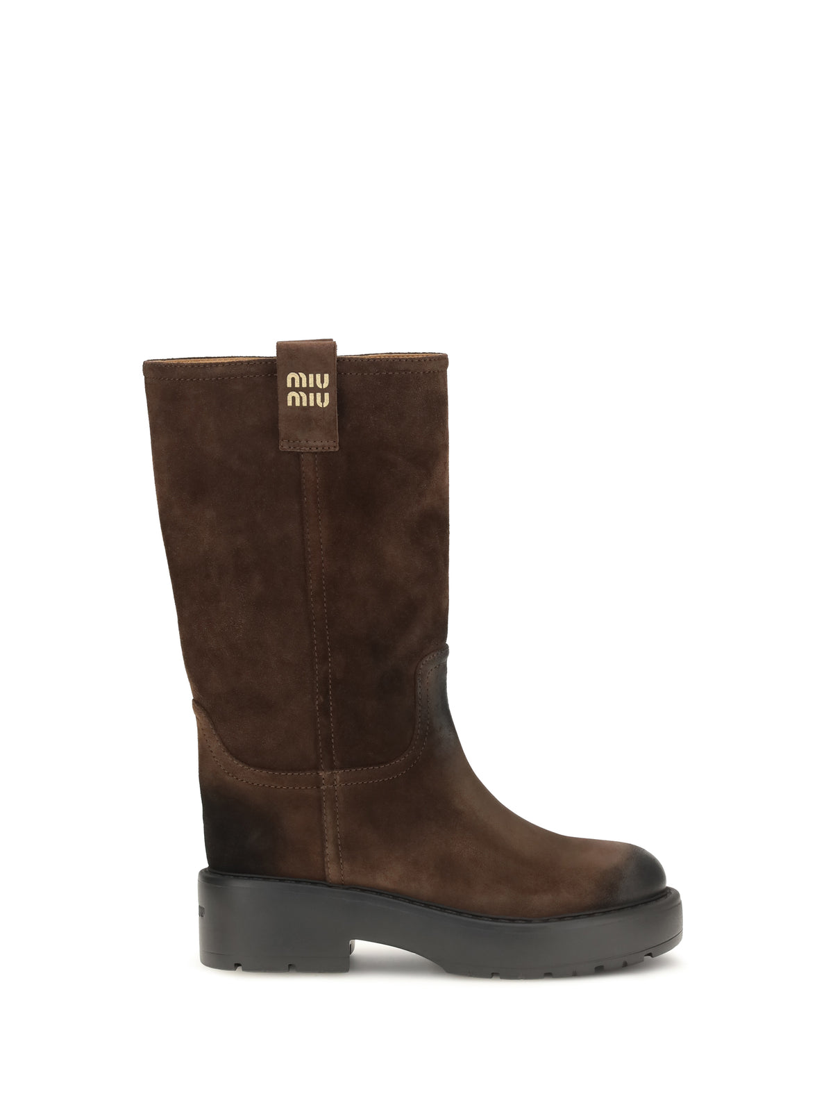 Miu Miu Suede leather Boots - Moro