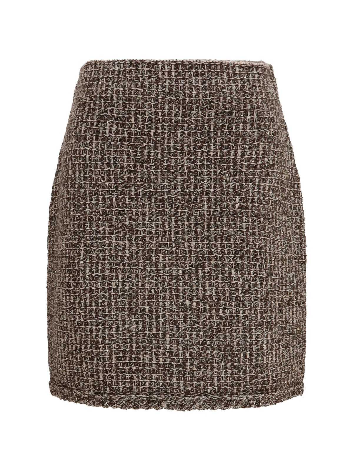Fabiana Filippi Tweed Mini Skirt - Ebony
