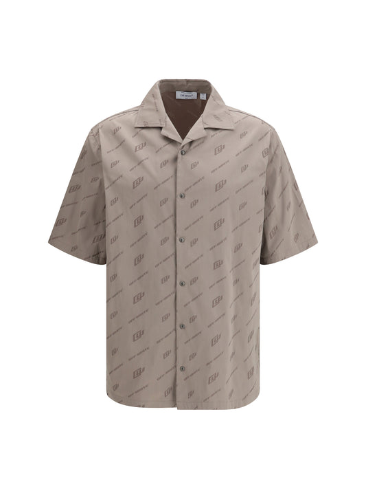 OFF-WHITE Printed Bowling Shirt