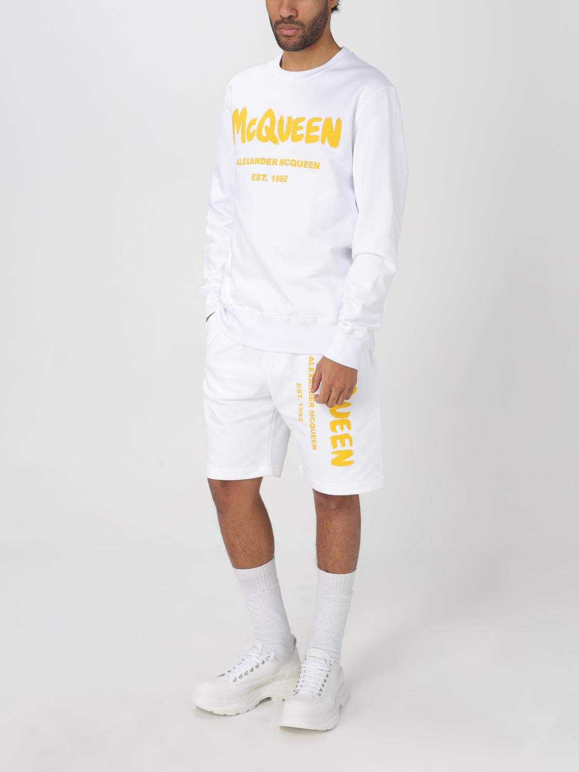 Alexander Mcqueen Sweatshirt Men White