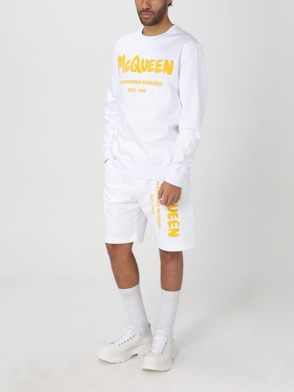 Alexander Mcqueen Sweatshirt Men White
