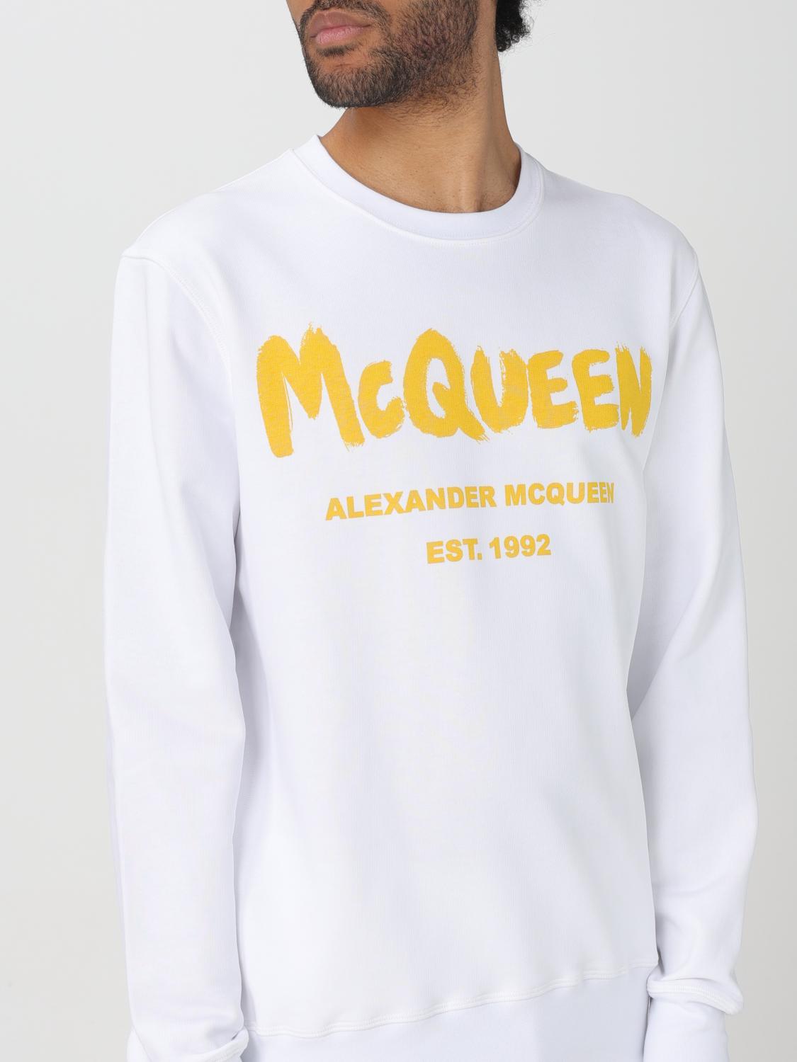 Alexander Mcqueen Sweatshirt Men White