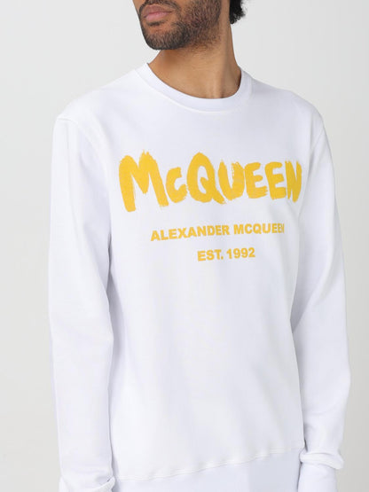 Alexander Mcqueen Sweatshirt Men White