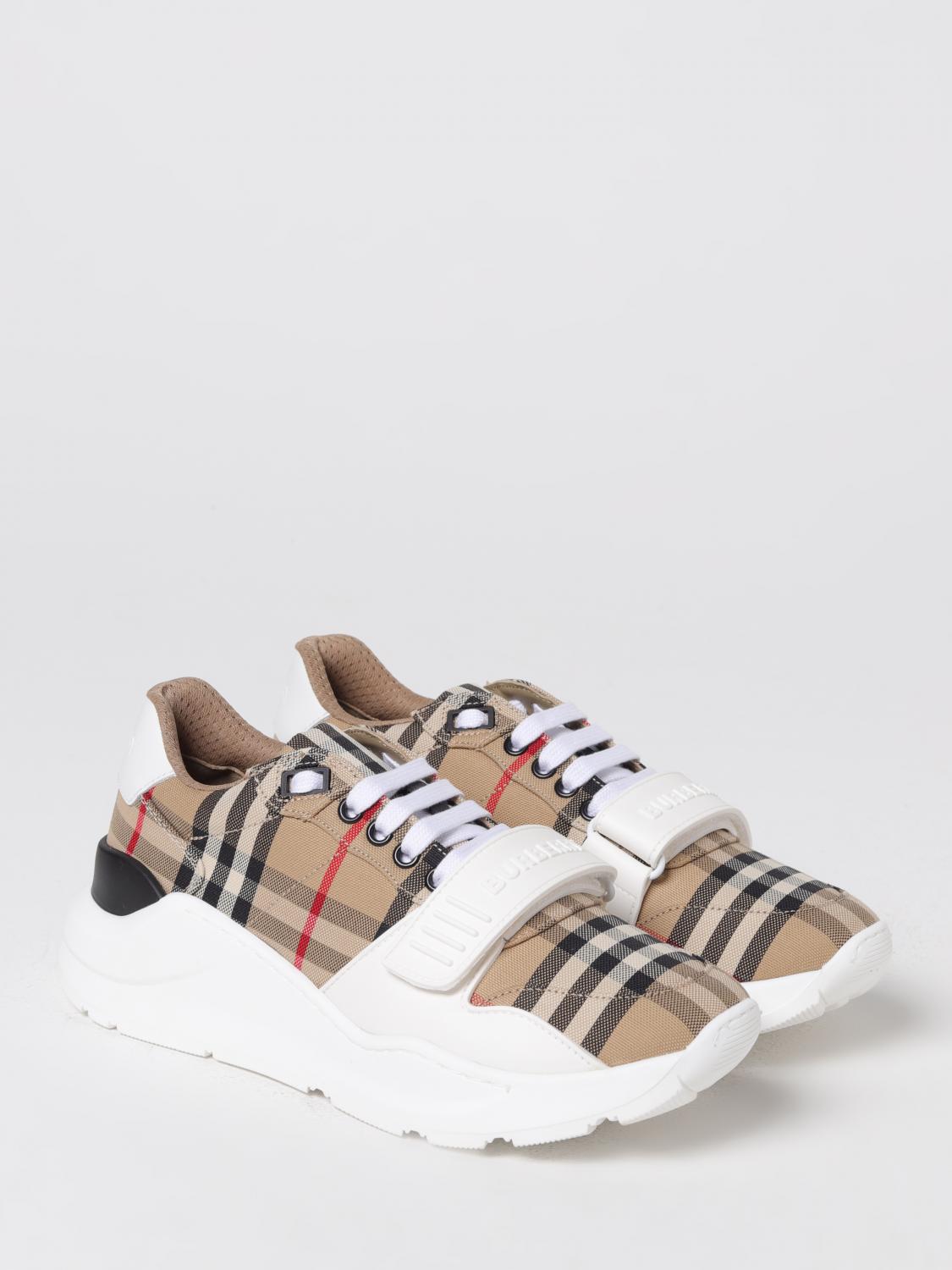 Burberry Sneakers Woman Beige