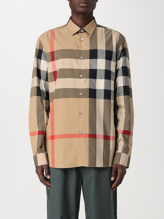 Burberry Shirt Men Beige