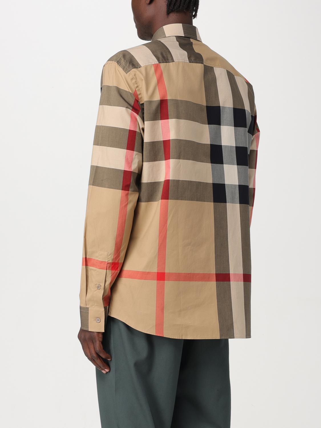 Burberry Shirt Men Beige