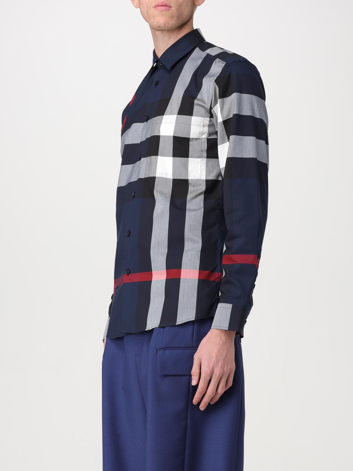 Burberry Shirt Men Navy