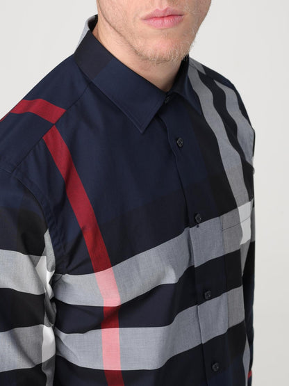 Burberry Shirt Men Navy