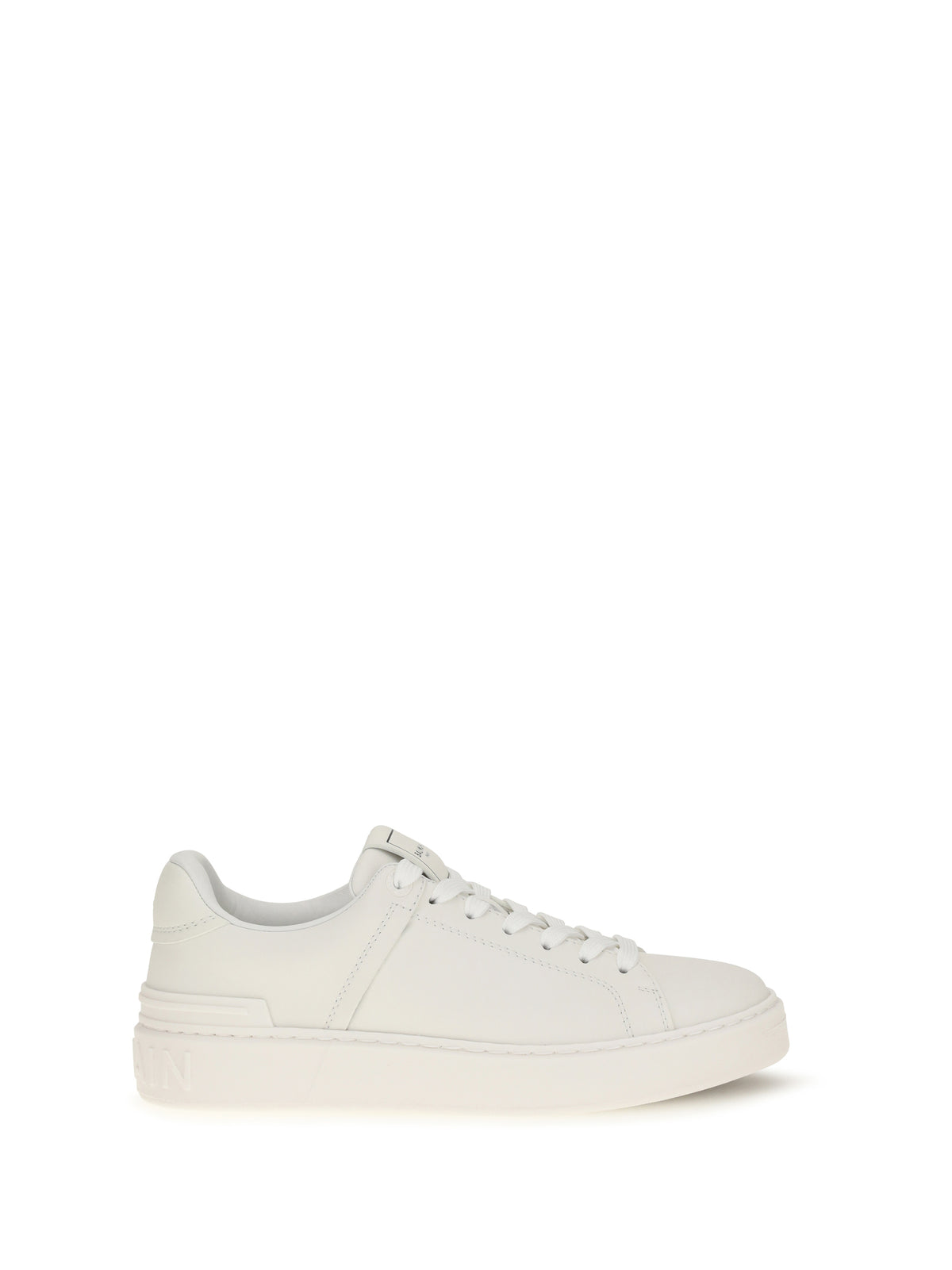 Balmain B-Court leather Sneakers - Blanc