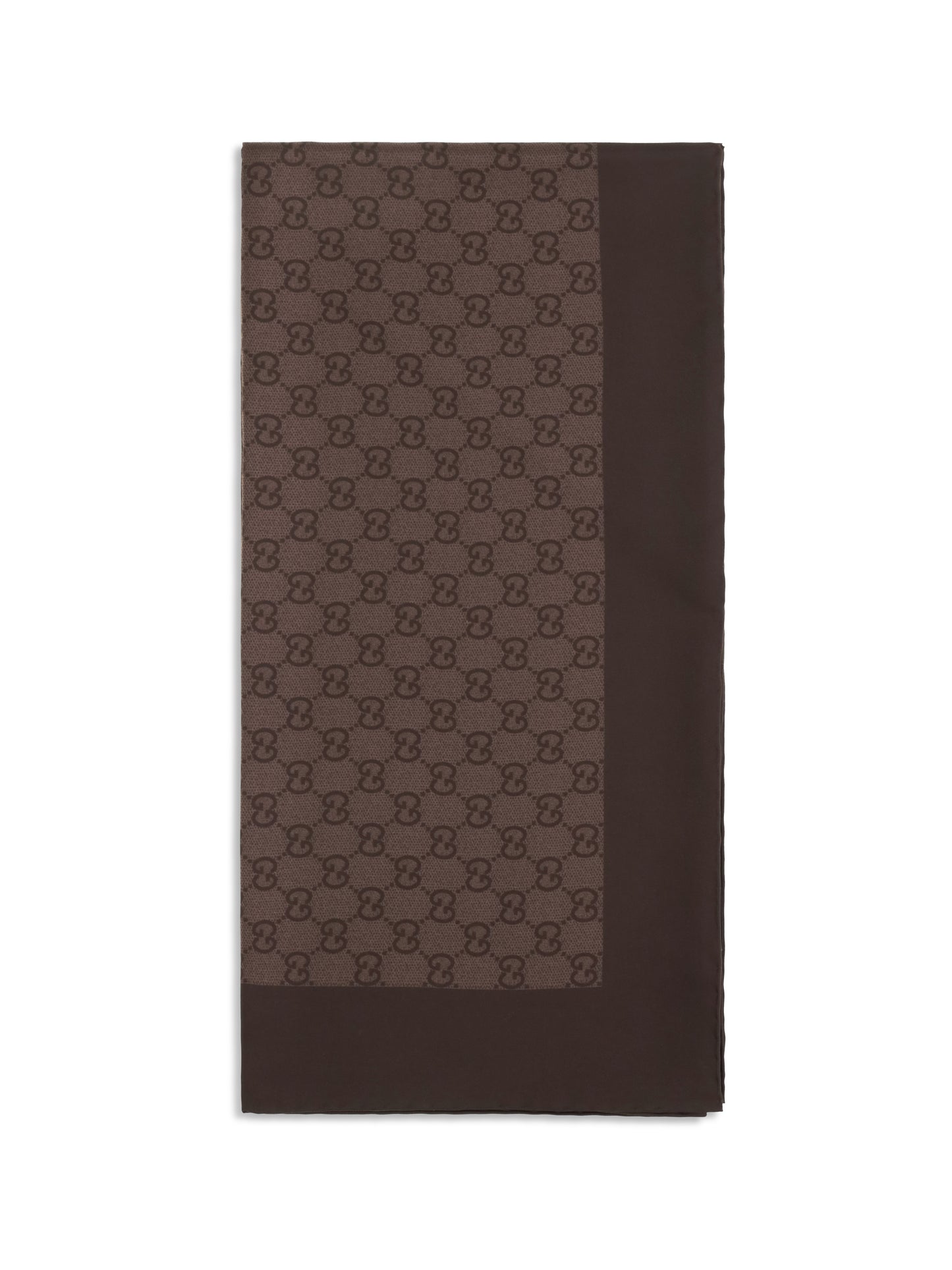 GUCCI GG silk twill jacquard Scarf