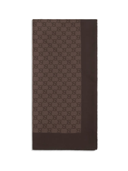 GUCCI GG silk twill jacquard Scarf
