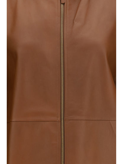 Max Mara Cinoso leather Jacket