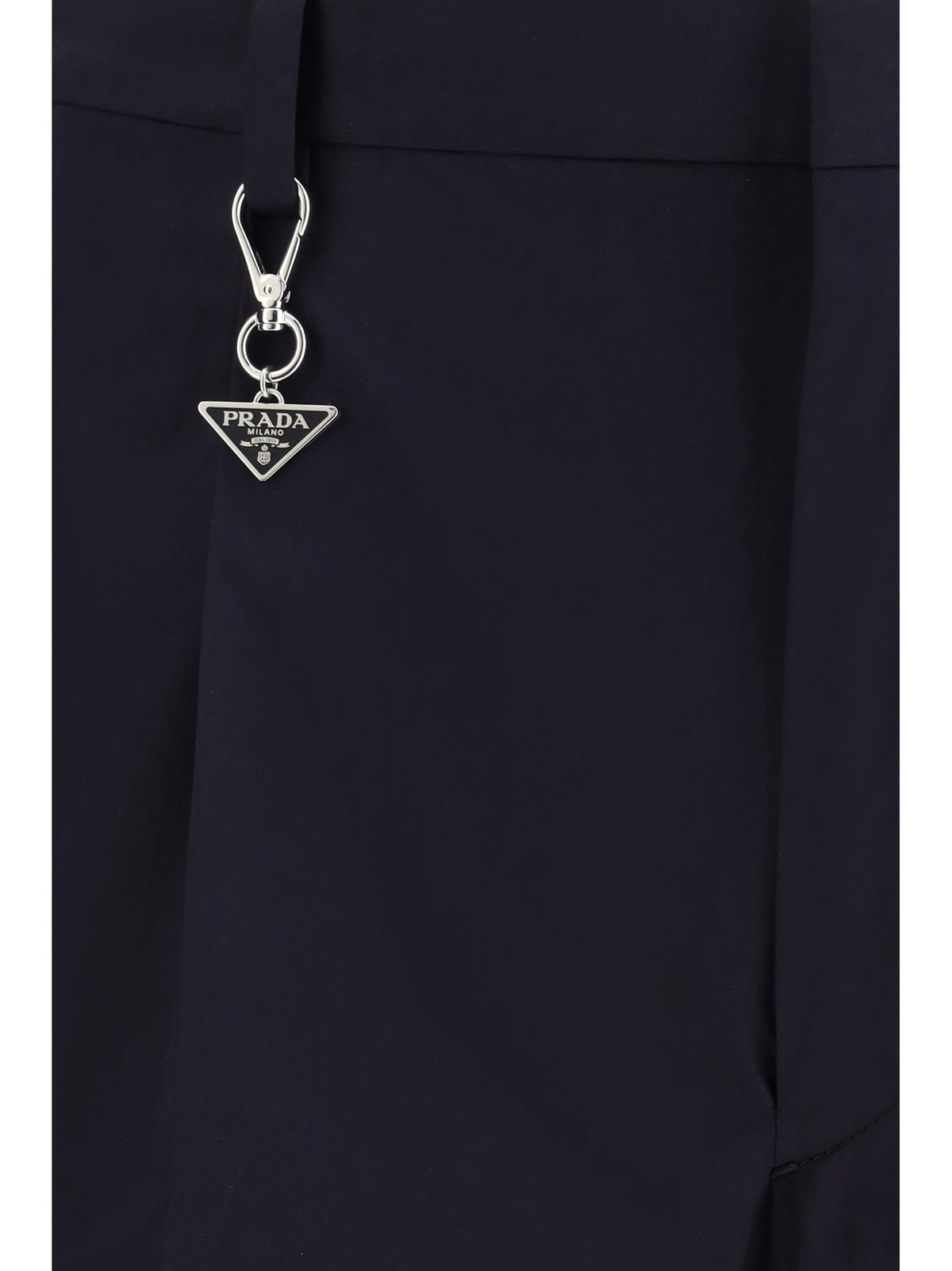 Prada Tailored cotton poplin Pants - Blue