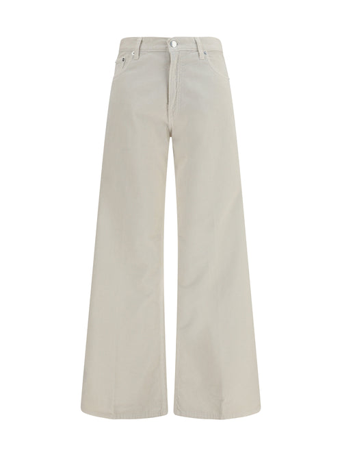 Haikure Clara Velvet Pier Jeans - Snow