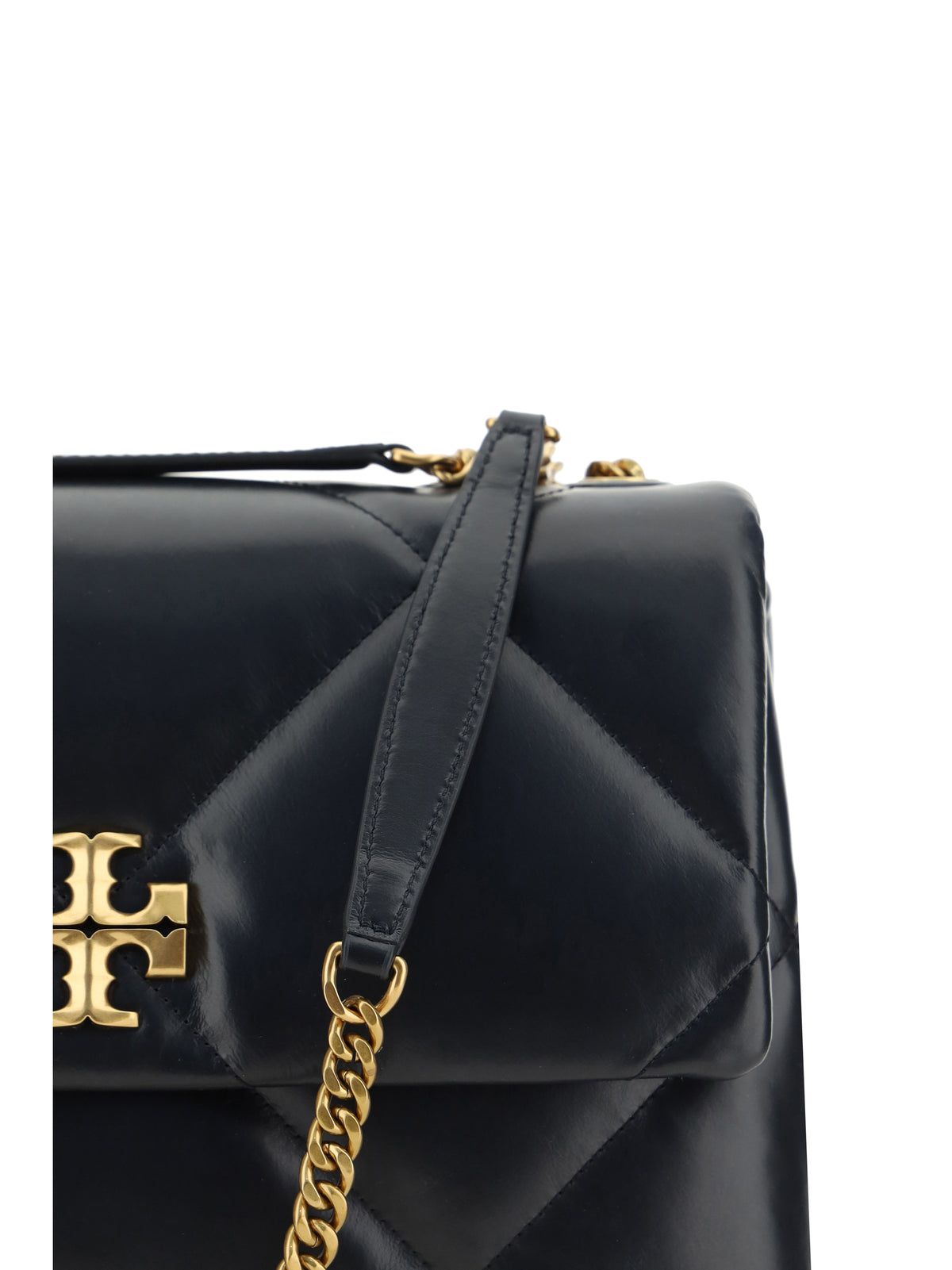 Tory Burch Kira Diamond Shoulder Bag - Black